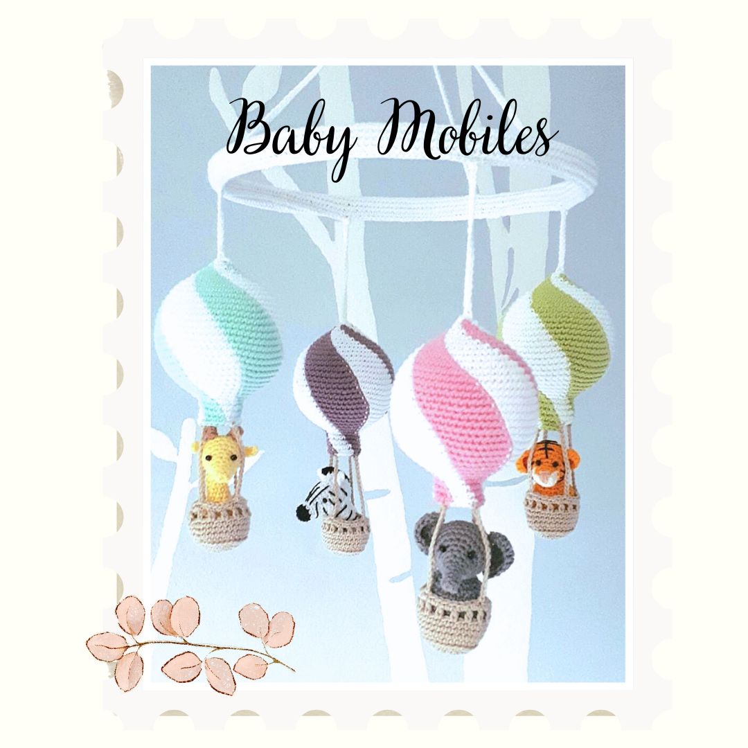 Baby Mobiles - Crochet on a tree